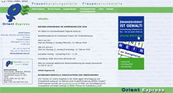 Desktop Screenshot of orientexpress-wien.com